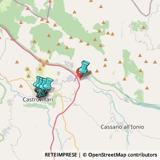 Mappa Via Valentino Arcuri, 87010 Frascineto CS, Italia (4.40769)