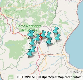 Mappa Via Valentino Arcuri, 87010 Frascineto CS, Italia (10.01692)