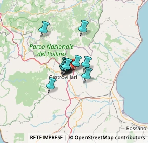 Mappa SP 263, 87010 Frascineto CS (7.87077)