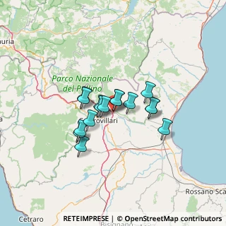 Mappa SP 263, 87010 Frascineto CS (9.8375)
