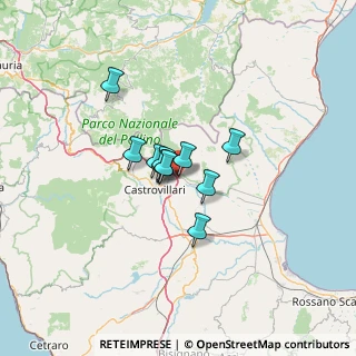 Mappa Via Valentino Arcuri, 87010 Frascineto CS, Italia (8.07182)