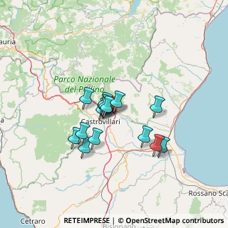 Mappa Via Salvador Allende, 87010 Frascineto CS, Italia (10.61438)