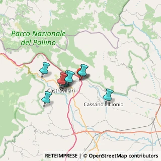 Mappa Via Salvador Allende, 87010 Frascineto CS, Italia (5.05818)