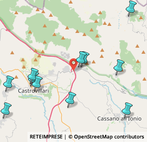 Mappa Via Salvador Allende, 87010 Frascineto CS, Italia (5.59545)