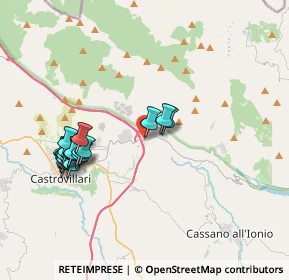 Mappa 87010 Frascineto CS, Italia (4.267)