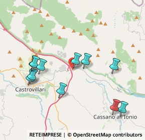 Mappa 87010 Frascineto CS, Italia (4.45909)