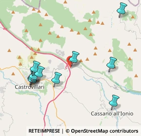 Mappa 87010 Frascineto CS, Italia (4.85091)