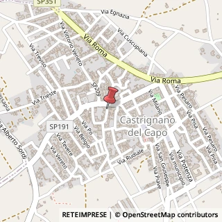 Mappa Via S.Giacomo, 4, 73040 Castrignano del Capo, Lecce (Puglia)