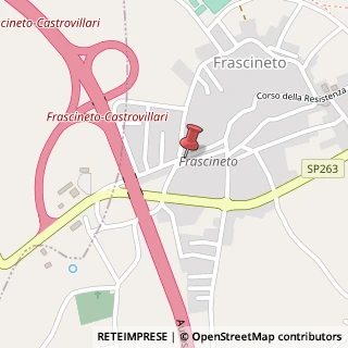 Mappa Via Roma, 46, 87010 Frascineto, Cosenza (Calabria)