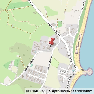 Mappa Strada Comunale Sa Marina, snc, 08042 Bari Sardo, Nuoro (Sardegna)