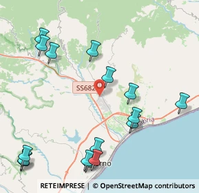 Mappa Via Trivio, 89042 Gioiosa Ionica RC, Italia (5.835)