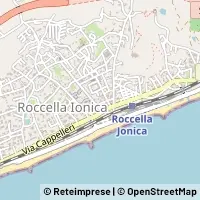 Map Roccella Ionica