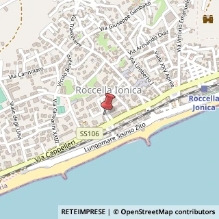 Mappa Via E. Fermi, 29, 89047 Roccella Ionica, Reggio di Calabria (Calabria)
