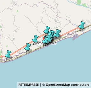 Mappa Via E. Fermi, 89047 Roccella Ionica RC, Italia (0.874)
