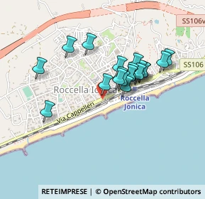 Mappa Via Porto, 89047 Roccella Ionica RC, Italia (0.3885)