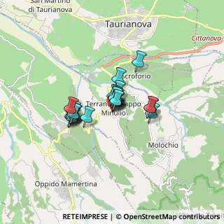 Mappa Via Celano, 89010 Terranova Sappo Minulio RC, Italia (1.07917)