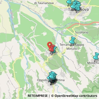 Mappa Via Lisello, 89010 Varapodio RC, Italia (3.354)