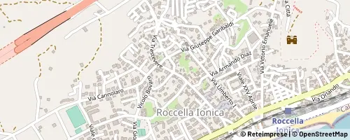 Mappa Roccella Ionica