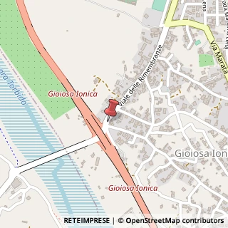 Mappa Viale delle Rimembranze, 160, 89042 Gioiosa Ionica, Reggio di Calabria (Calabria)