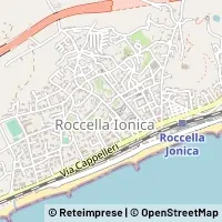 Map Roccella Ionica