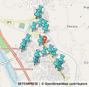 Mappa Contrada Maratà, 89042 Gioiosa ionica RC, Italia (0.485)