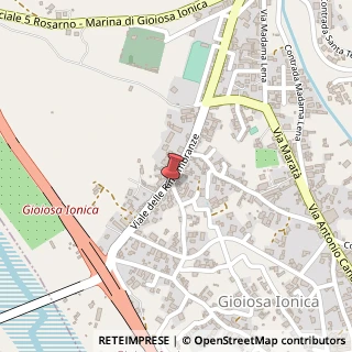 Mappa Viale delle Rimembranze, 89042 Gioiosa Ionica RC, Italia, 89042 Gioiosa Ionica, Reggio di Calabria (Calabria)