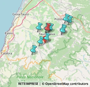 Mappa Piazza XXIV Maggio, 89010 Terranova Sappo Minulio RC, Italia (5.77273)