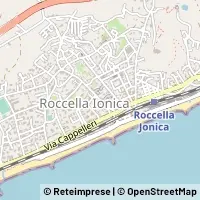 Map Roccella Ionica
