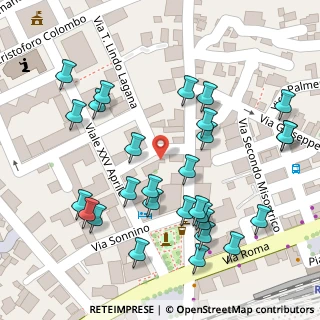 Mappa Via Vittorio Emanuele II, 89047 Roccella ionica RC, Italia (0.07964)