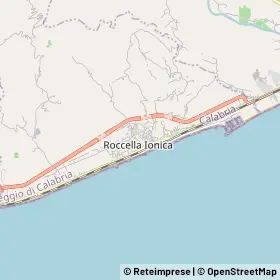 Mappa Roccella Ionica