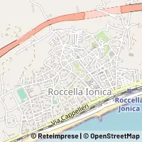 Map Roccella Ionica
