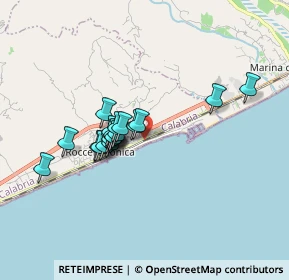 Mappa Via Cavone, 89047 Roccella Ionica RC, Italia (1.449)