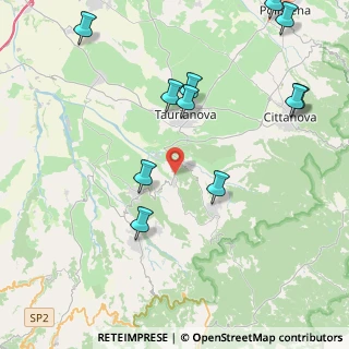 Mappa Via Europa, 89010 Terranova Sappo Minulio RC, Italia (5.61364)