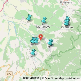 Mappa Via Europa, 89010 Terranova Sappo Minulio RC, Italia (4.3525)