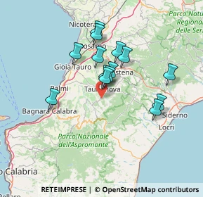 Mappa 89010 Terranova Sappo Minulio RC, Italia (13.035)