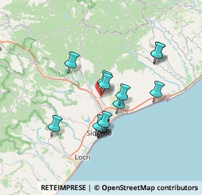 Mappa Via Madamalena, 89042 Gioiosa Ionica RC, Italia (6.52714)