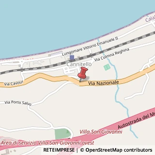 Mappa Via Nazionale, 17, 89018 Villa San Giovanni, Reggio di Calabria (Calabria)