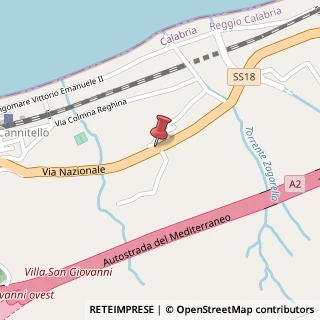 Mappa Via Nazionale, 4, 89018 Villa San Giovanni, Reggio di Calabria (Calabria)