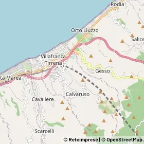 Mappa Villafranca Tirrena