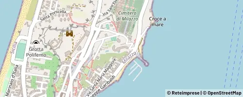 Mappa Milazzo