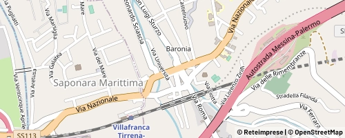 Mappa Messina