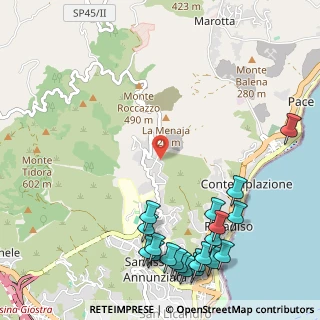 Mappa Annunziata Alta, 98168 Messina ME, Italia (1.6485)