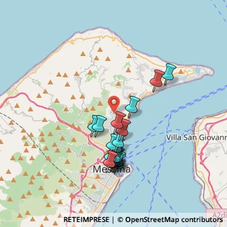Mappa Annunziata Alta, 98168 Messina ME, Italia (3.957)