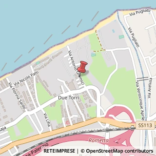 Mappa Via Febo, n° 2, 98043 Rometta, Messina (Sicilia)