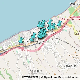 Mappa Via A. Crisafi, 98049 Villafranca Tirrena ME, Italia (0.4865)