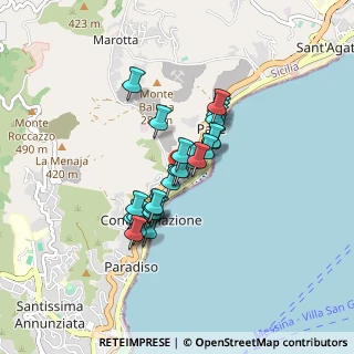 Mappa Torrente Pace, 98167 Messina ME, Italia (0.68077)