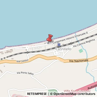 Mappa Via Vittorio Emanuele II, 48, 89018 Villa San Giovanni, Reggio di Calabria (Calabria)