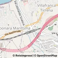 Kort Villafranca Tirrena