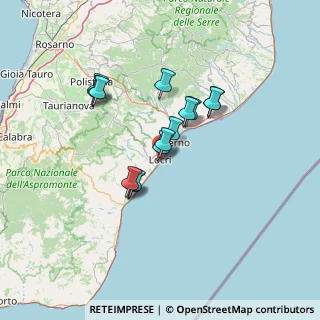 Mappa Via Guglielmo Marconi, 89048 Siderno RC, Italia (11.87929)