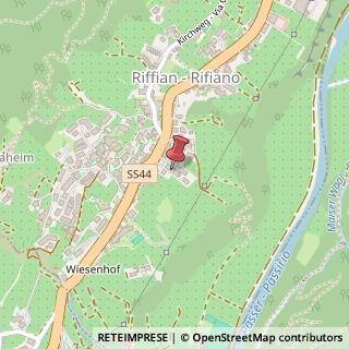 Mappa Via Passo Giovo, 38, 39010 Rifiano, Bolzano (Trentino-Alto Adige)